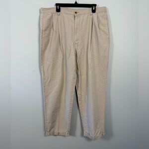 Men's Ivy Crew Tan Khaki Pants Size 38 x 30